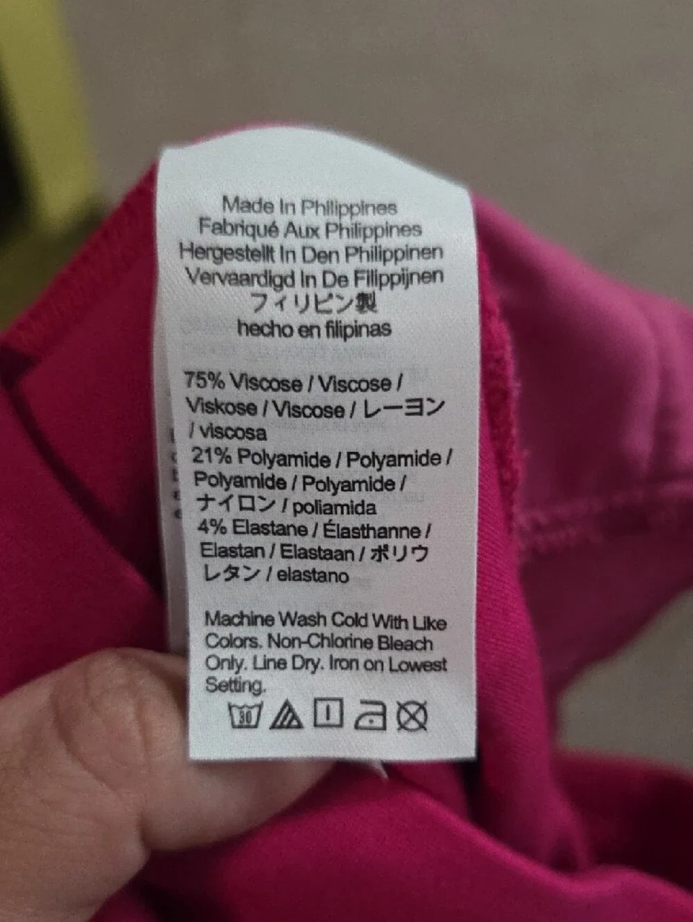 J. Crew Hot Pink Straight-Leg Trousers - Picture 6 of 6